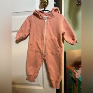 Mini Mioche Fleece Biker Romper